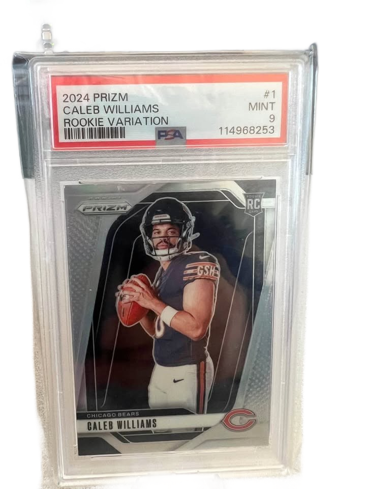 2024 Prizm Caleb Williams Silver variation PSA 9
