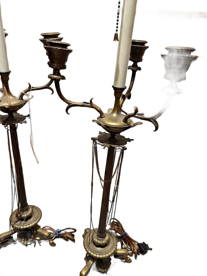 Antique two lamps
