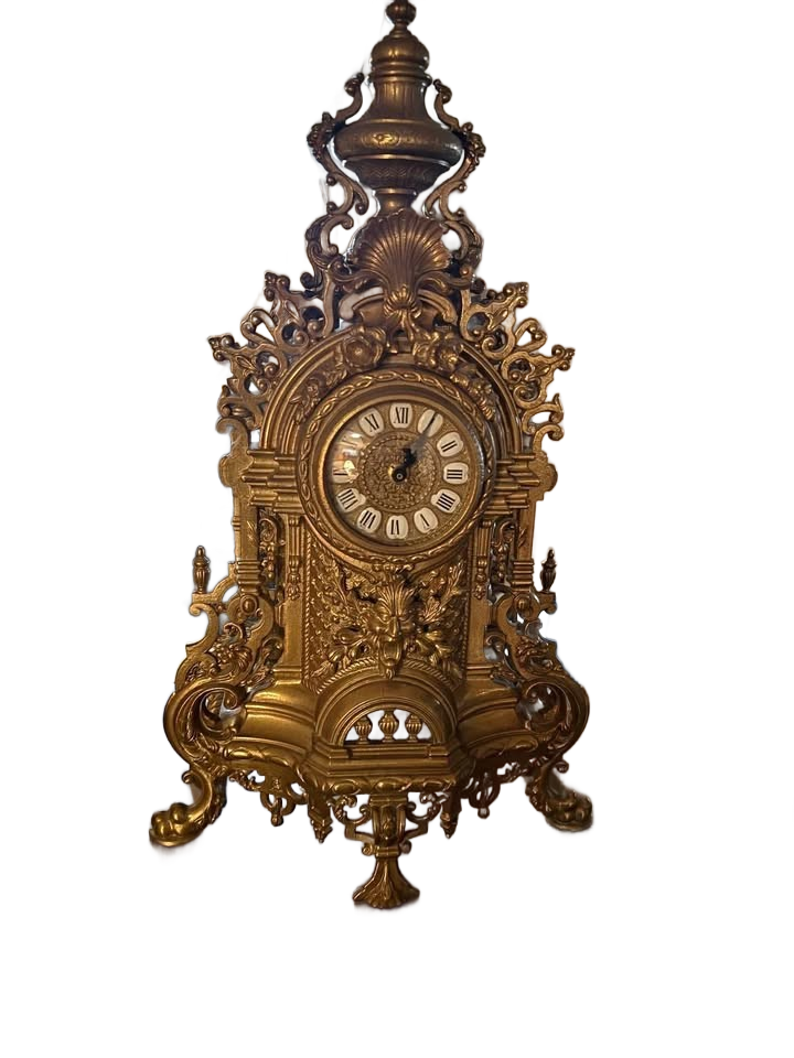 Old vintage clock grandfathers