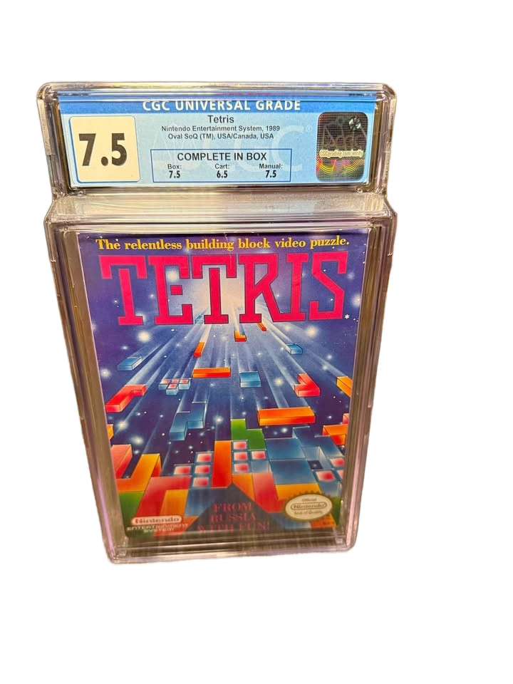 Tetris (NES — CGC 7.5)