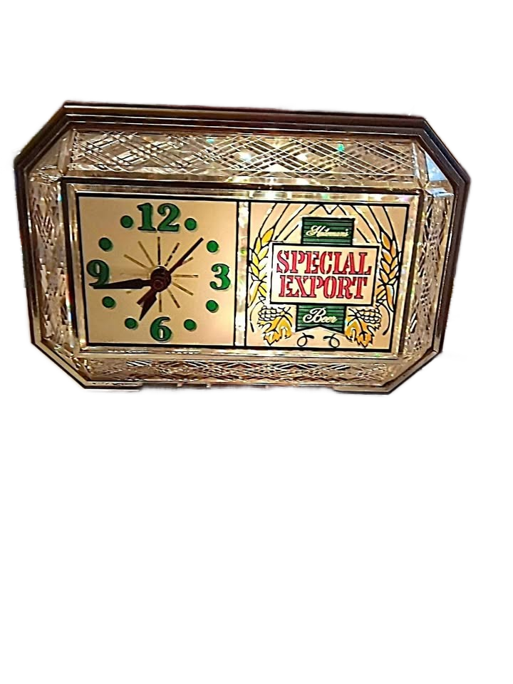 Vintage Beer Advertisement Clock Cash register Clock #0312032