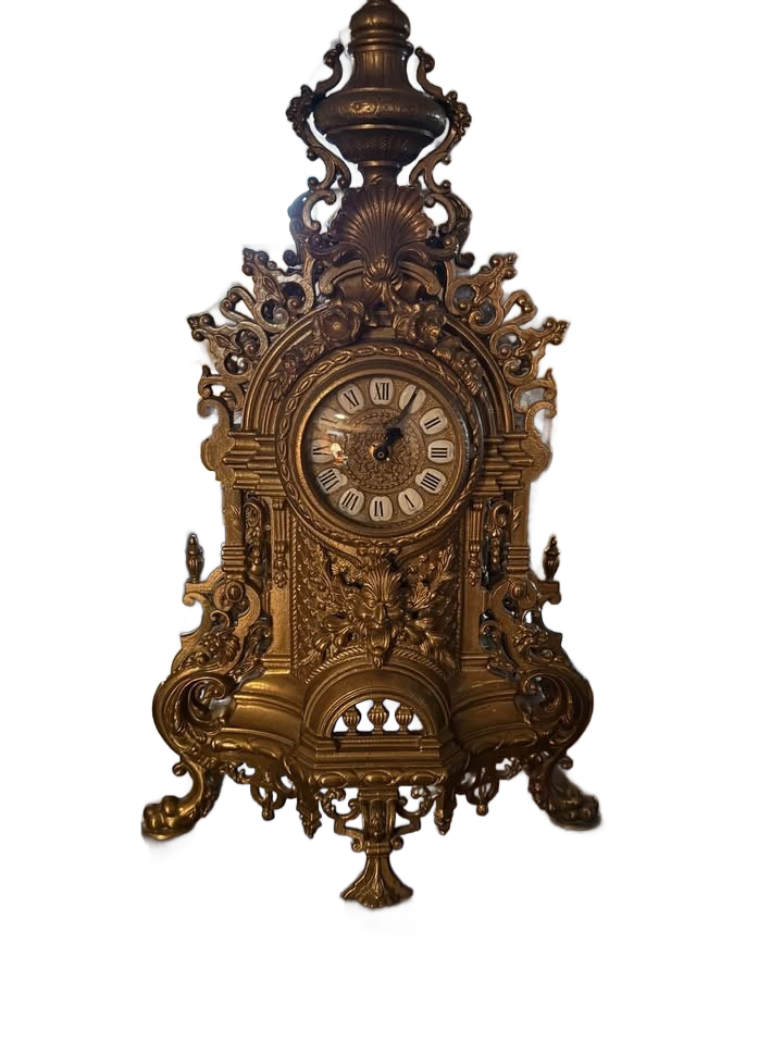 Old vintage clock grandfathers