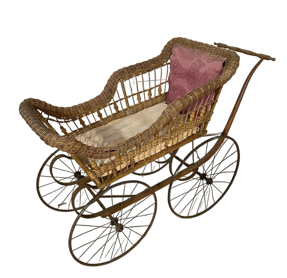 Vintage Victorian Style Baby Carriage