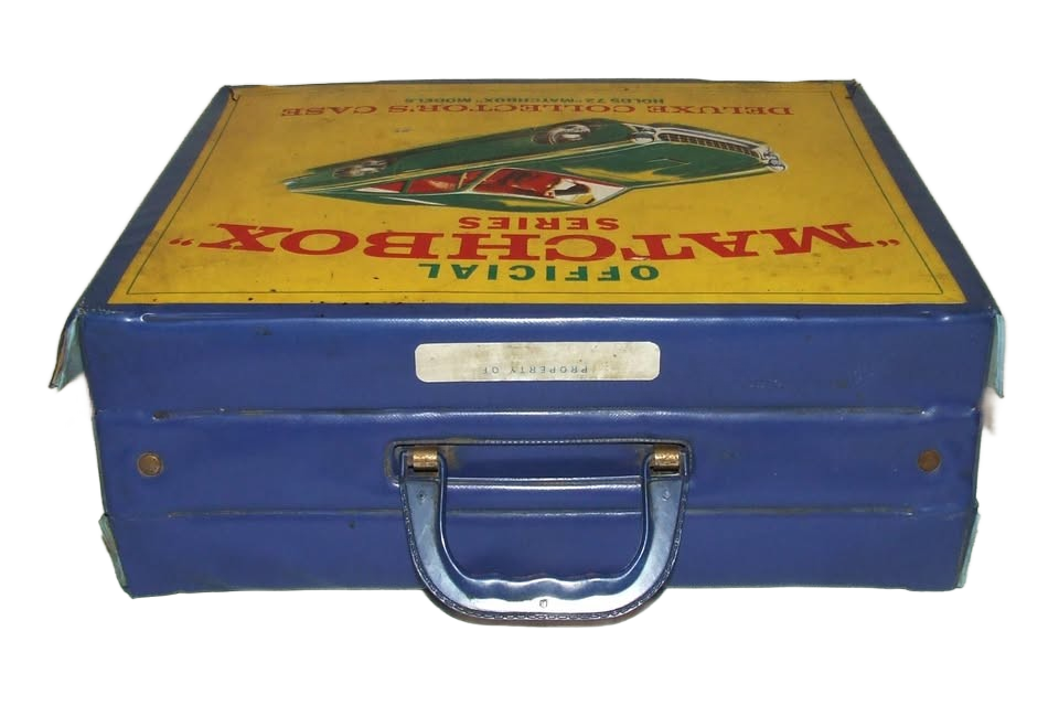 Vintage MATCHBOX 72 Cars Deluxe Collector's Case / Trays 1968