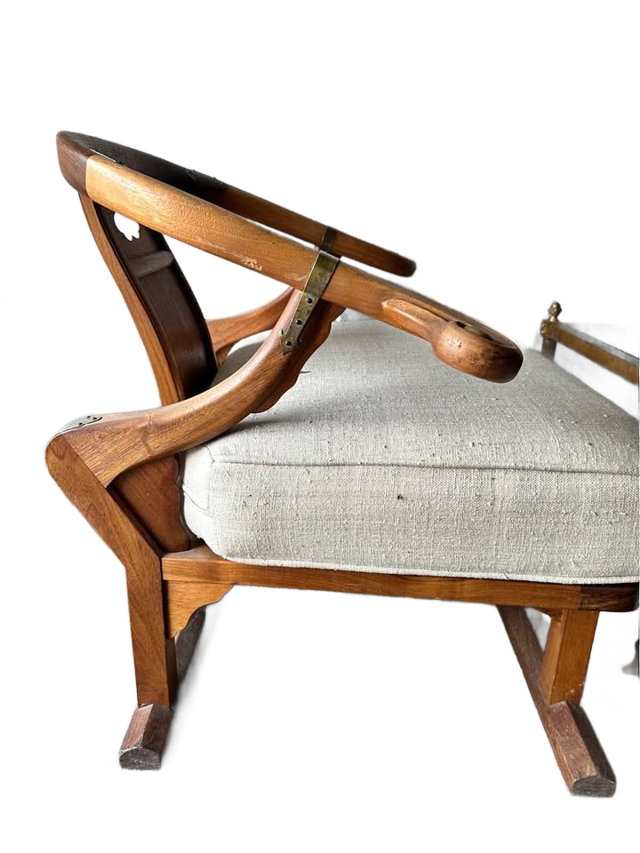 1950s, Vintage Michael Taylor for Baker Far East Collection Antique