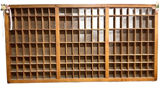 Antique Printers Tray