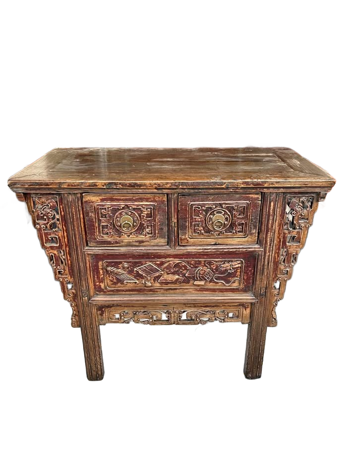 Antique Chinese Altar Cabinet