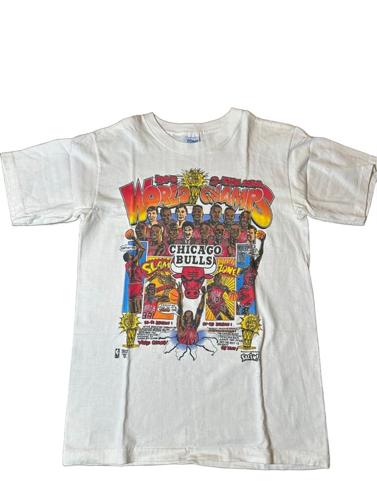 Vintage Chicago Bulls 1993 Championship T-Shirt size medium M