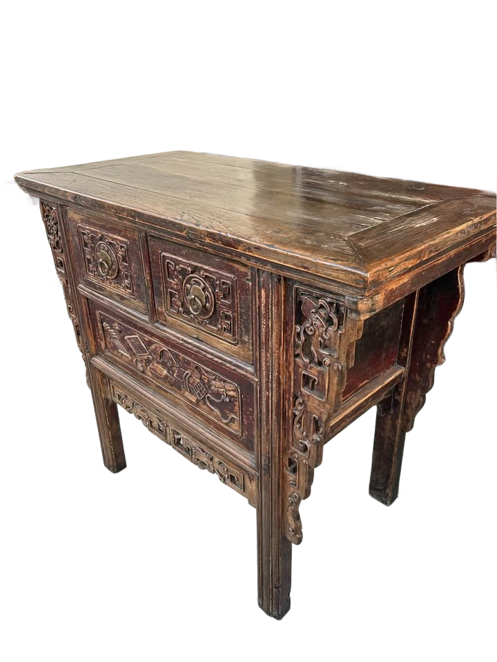 Antique Chinese Altar Cabinet