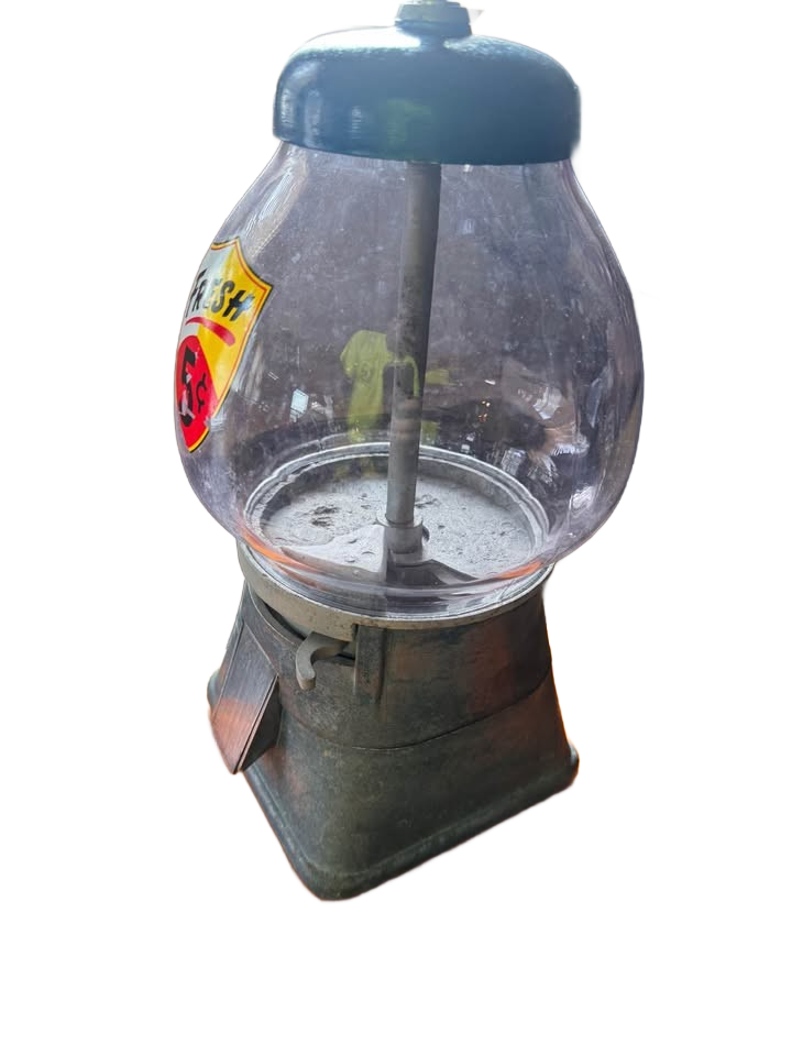 Vintage Regal Silver King 5 cent gumball machine