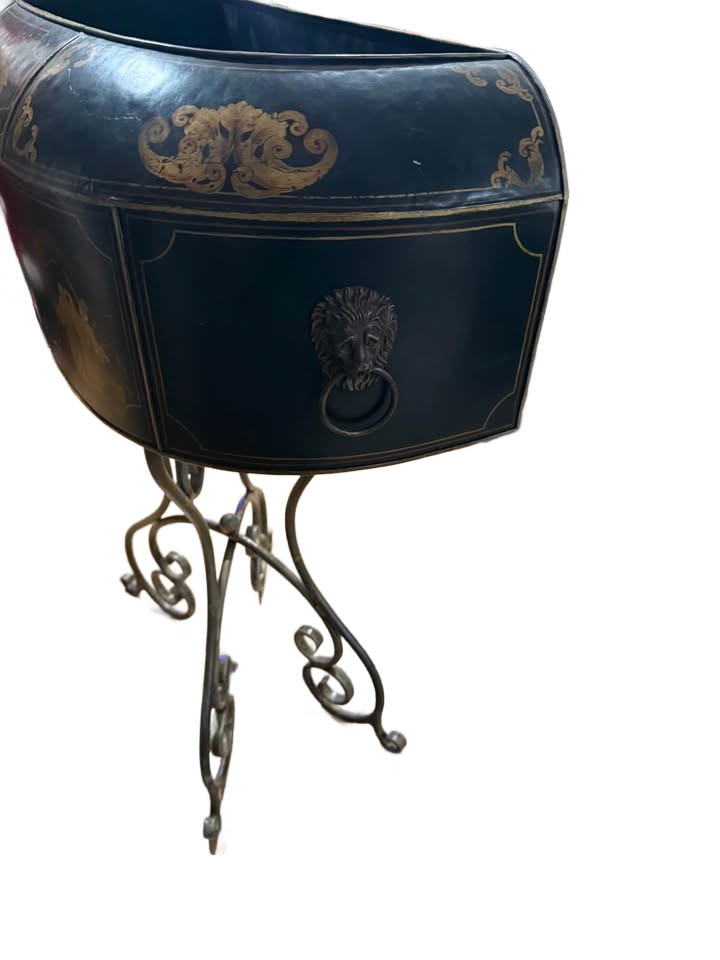 Chinoiserie Tole Floor Planter