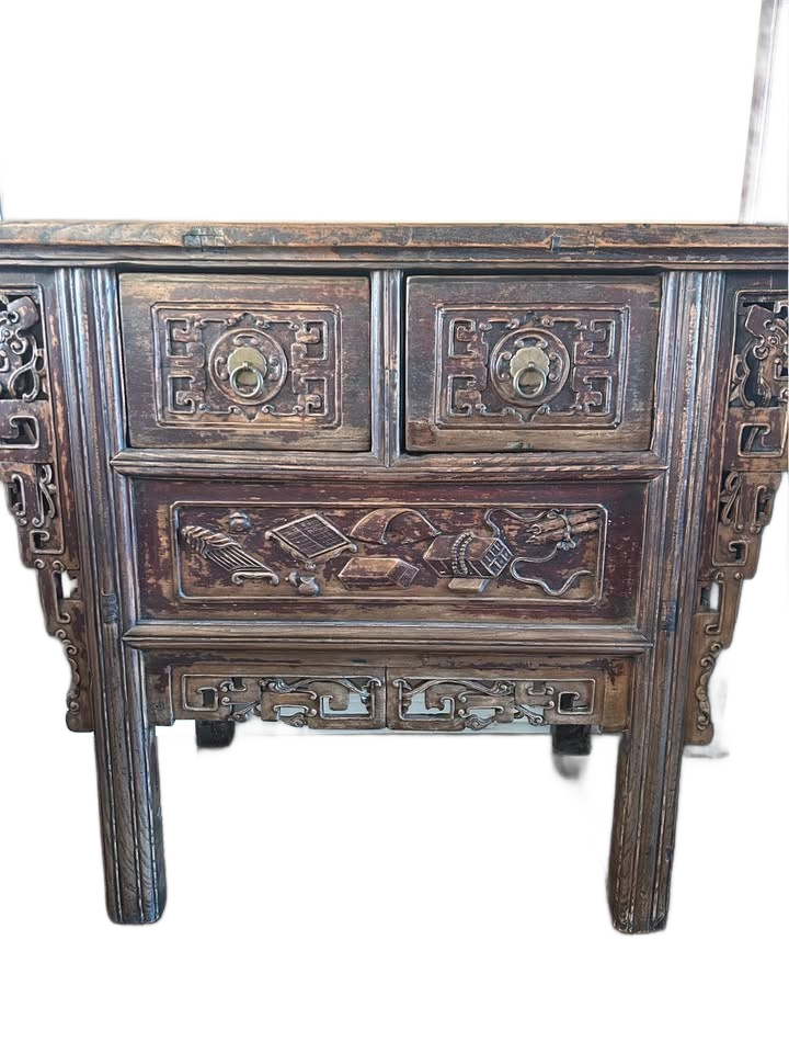 Antique Chinese Altar Cabinet