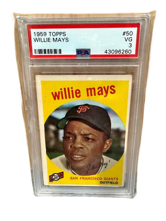 59 Topps Willie Mays