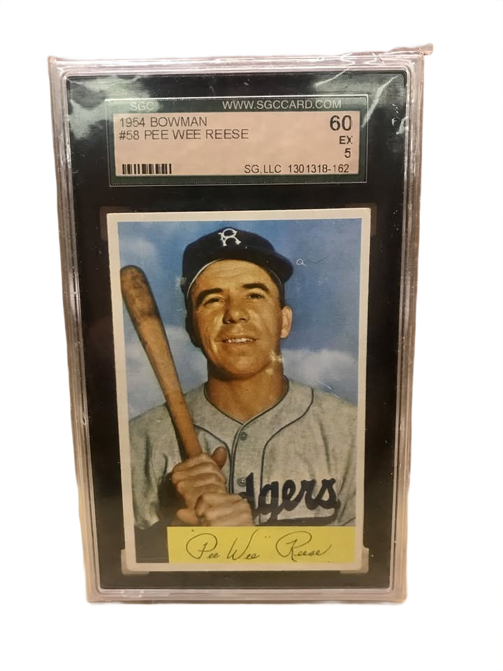 1954 Bowman Pee Wee Reese #58