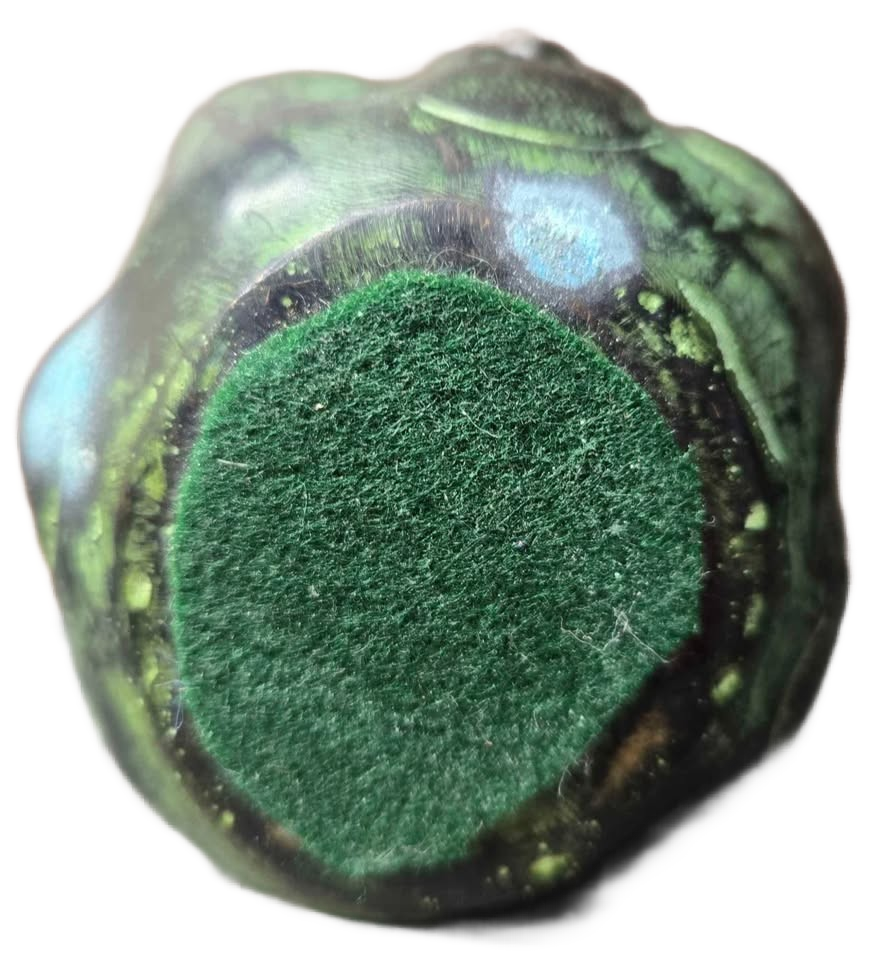 Antique Bronze Four Face Buddha Head Statue Green Patina Asian Art Collectible