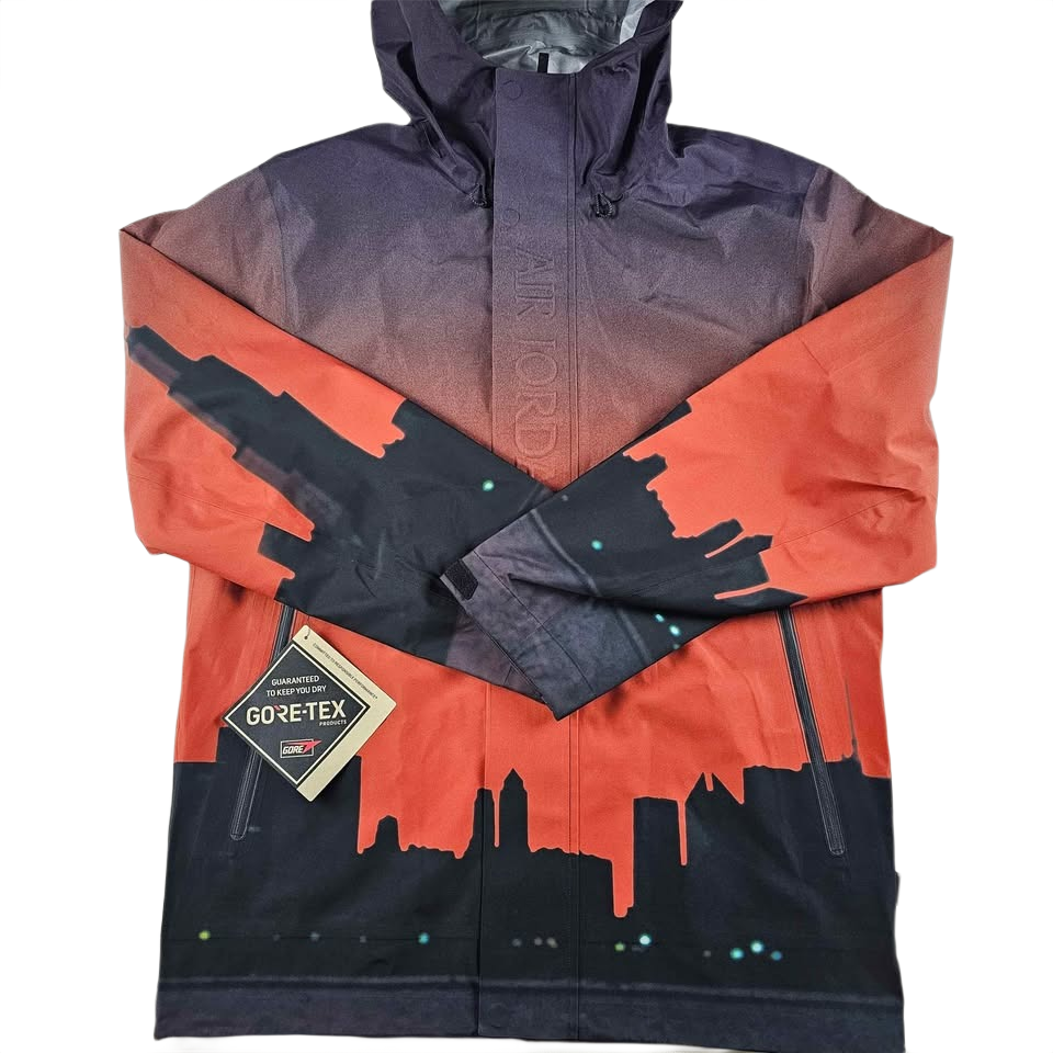 Nike Air Jordan Skyline Men's Size M Gore-Tex Rain Jacket Loose HF9285-010