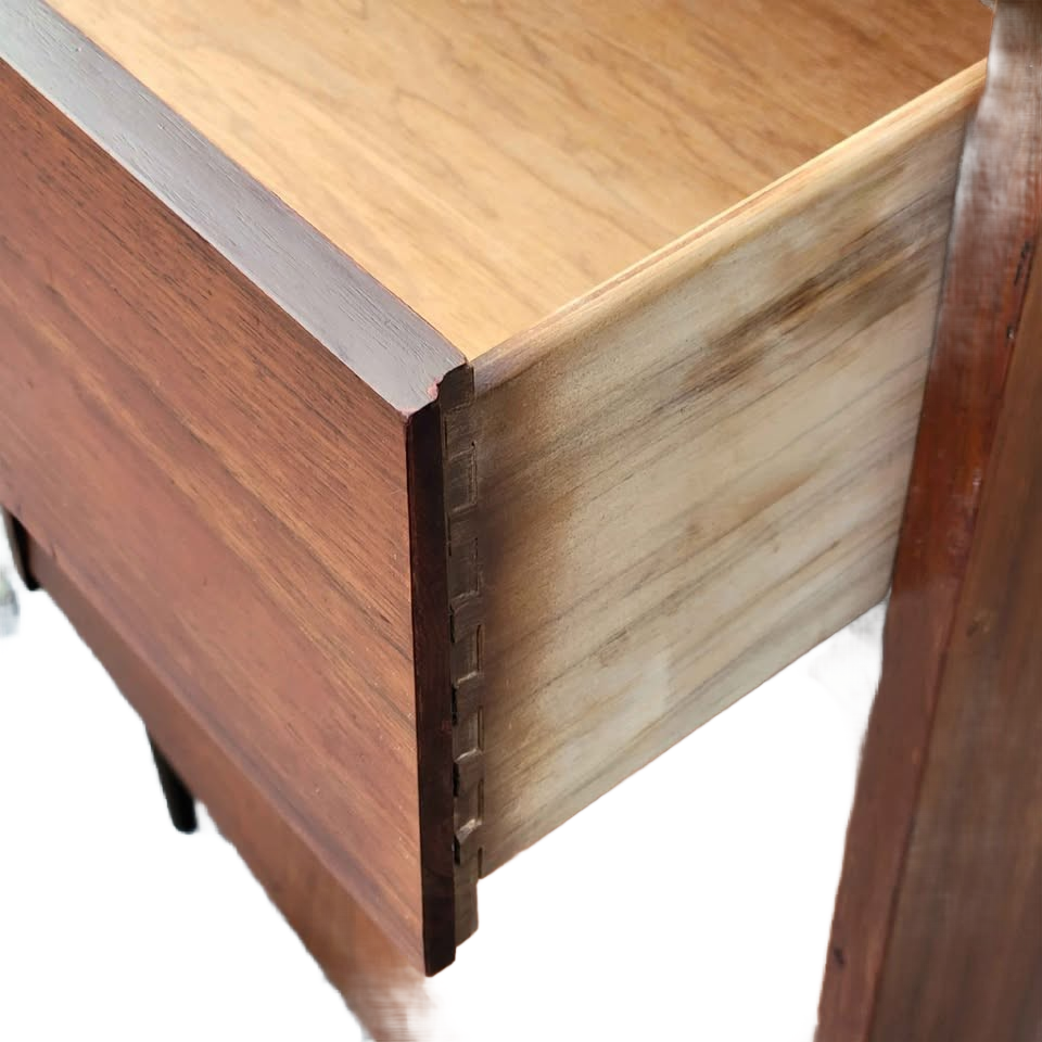 MCM 4 Drawer Teak Ward Dresser