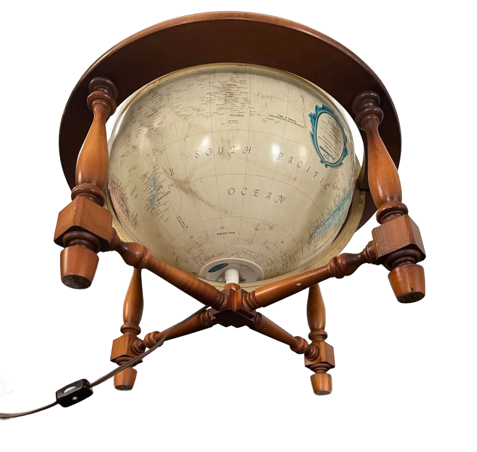 Vintage Replogle 12” Diameter World Classic Series Tabletop Globe