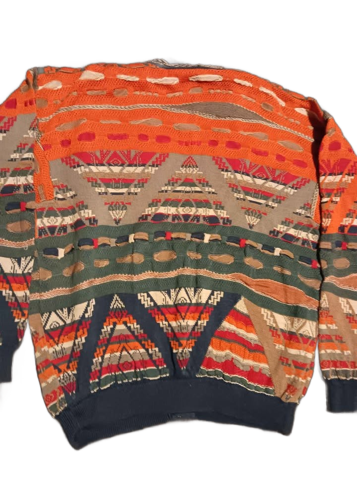 Vintage COOGI Cardigan Sweater.