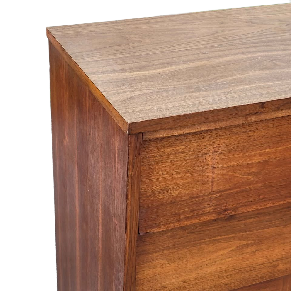 MCM 4 Drawer Teak Ward Dresser