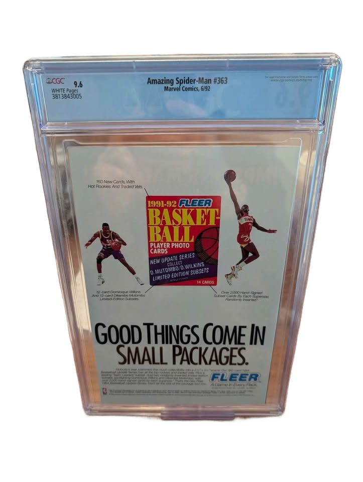 Amazing Spiderman 363 CGC 9.6