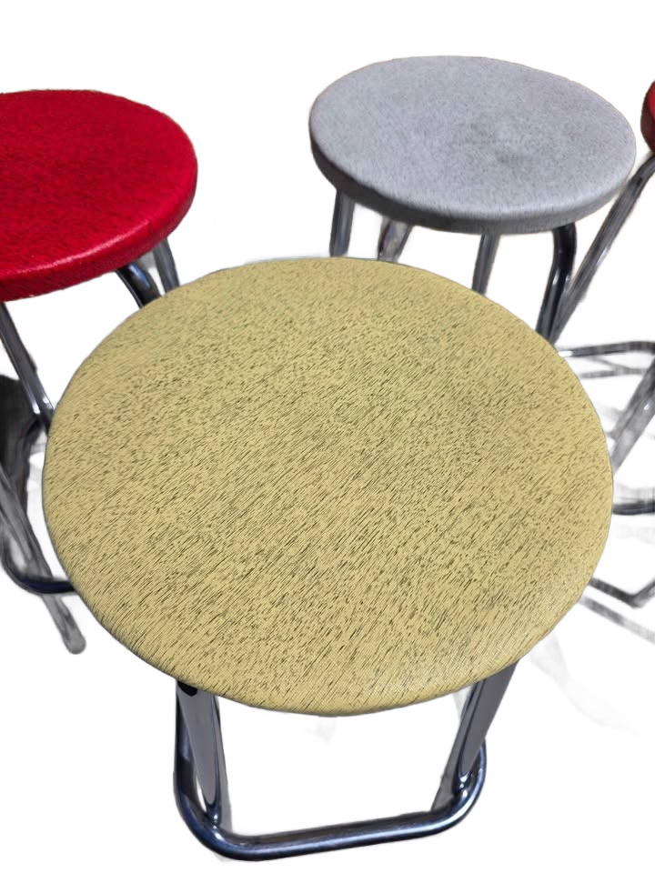 6 1950's 60's vintage MCM Barstools. Cool Retro originals