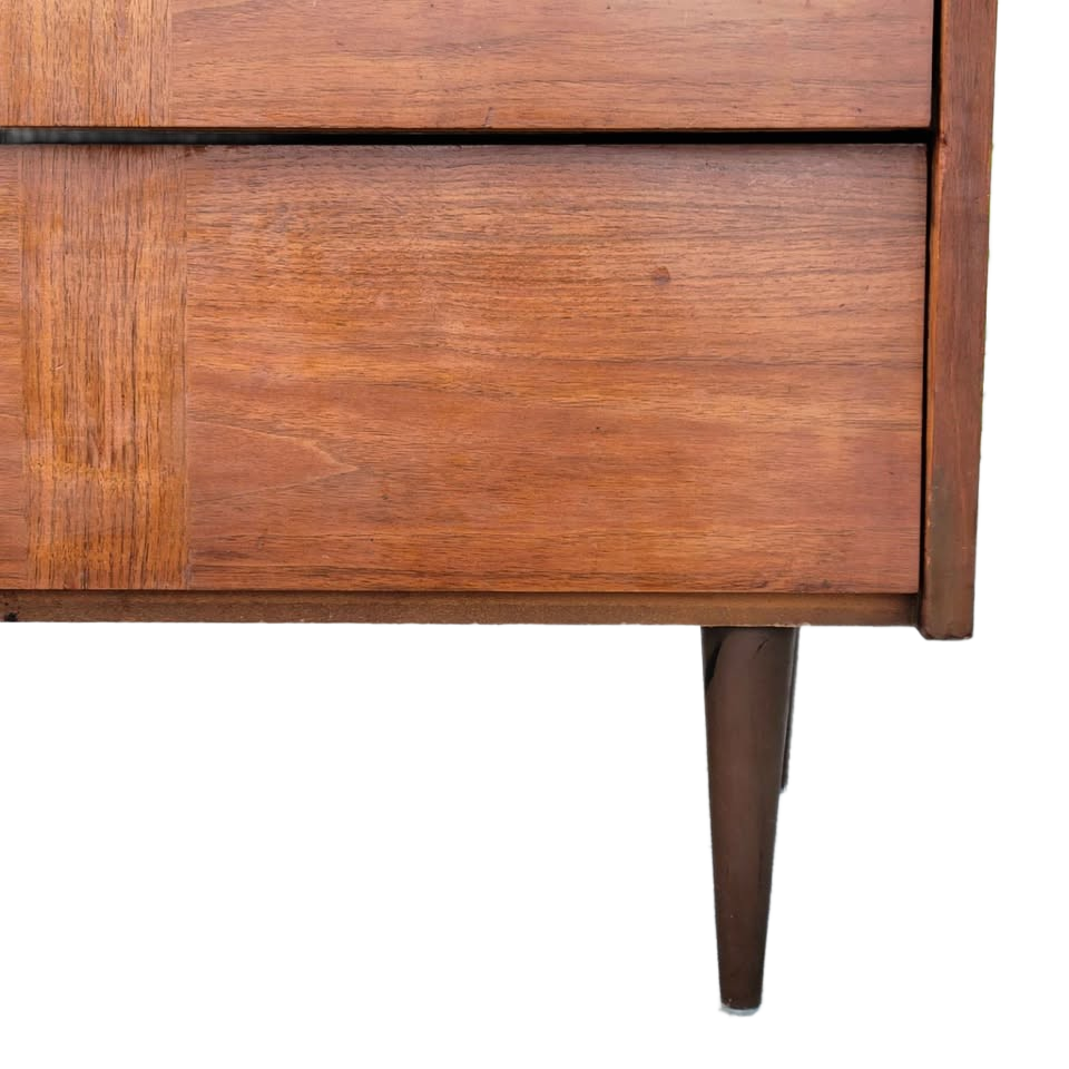 MCM 4 Drawer Teak Ward Dresser