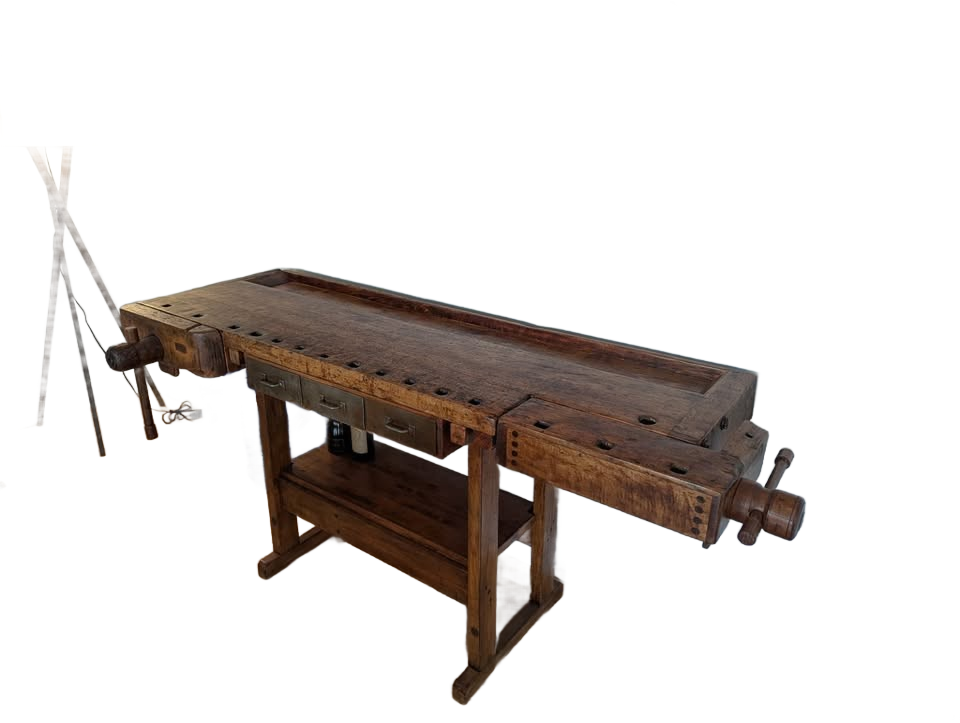 Antique Carpentry / Woodworking Bench