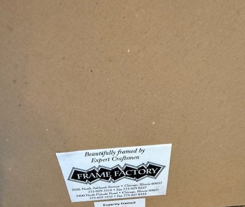 Tom Everhart "Salute" Limited Edition Peanuts Art Collectible Framed Print