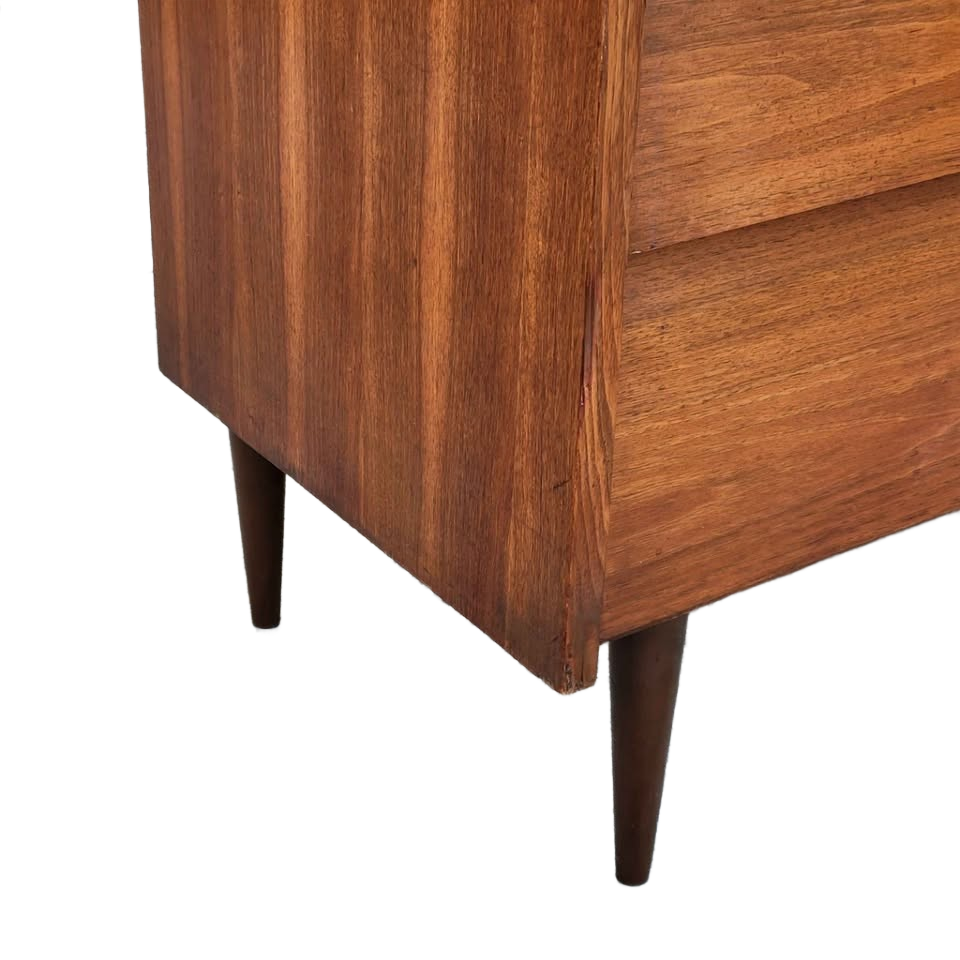 MCM 4 Drawer Teak Ward Dresser