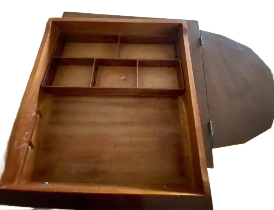 Antique Cowan Martha Washington sewing cabinet