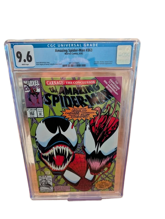 Amazing Spiderman 363 CGC 9.6