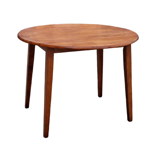 Circular Drop Leaf Dining Table