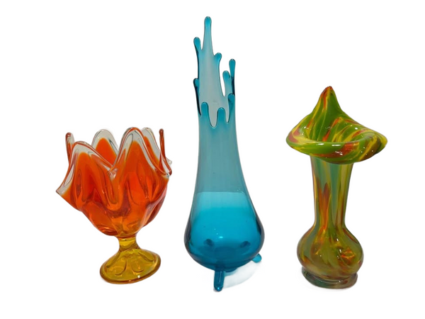 MCM Glass Vases