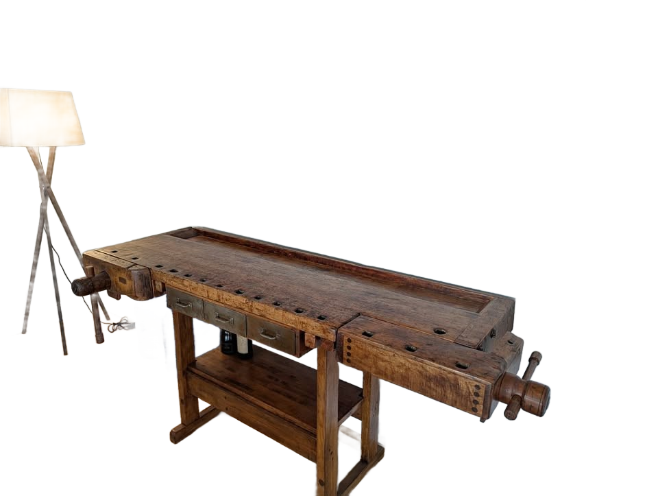 Antique Carpentry / Woodworking Bench