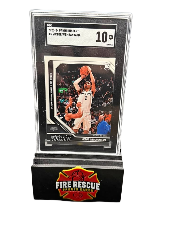 Panini instant Victor Wembanyama 5 Rookie SGC 10