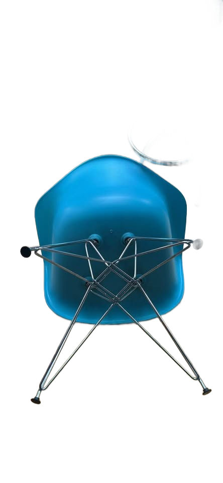 2 Eames Style Vintage Living Room Chairs