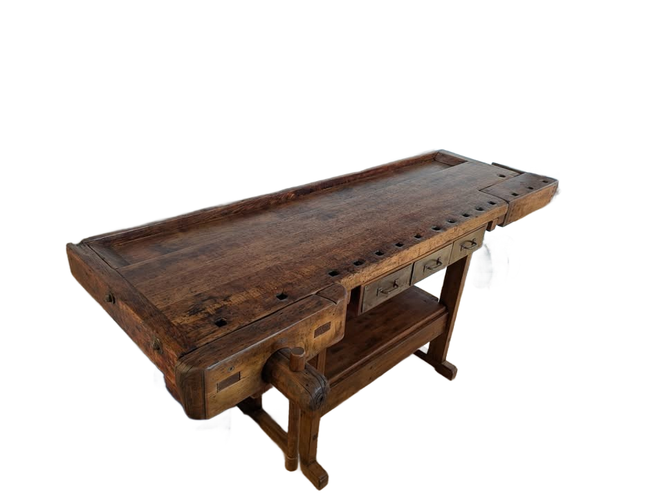 Antique Carpentry / Woodworking Bench