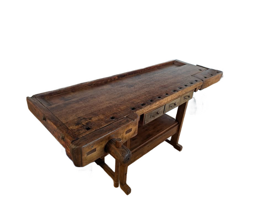 Antique Carpentry / Woodworking Bench