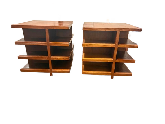 Mid century modern end tables
