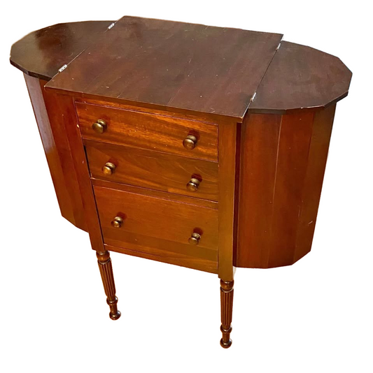 Antique Cowan Martha Washington sewing cabinet