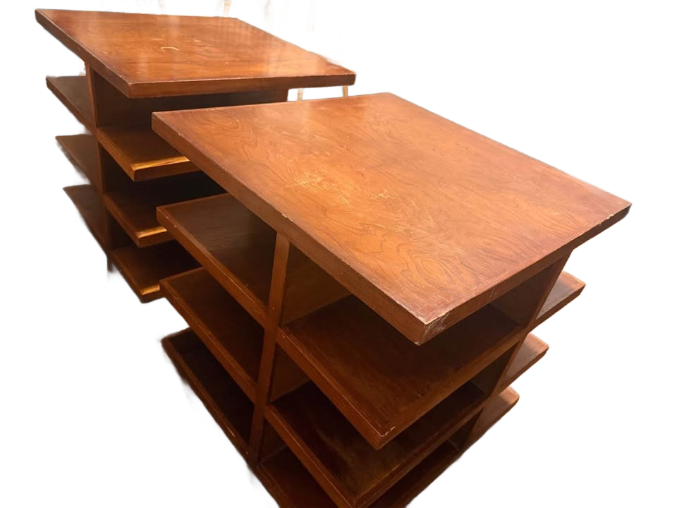 Mid century modern end tables