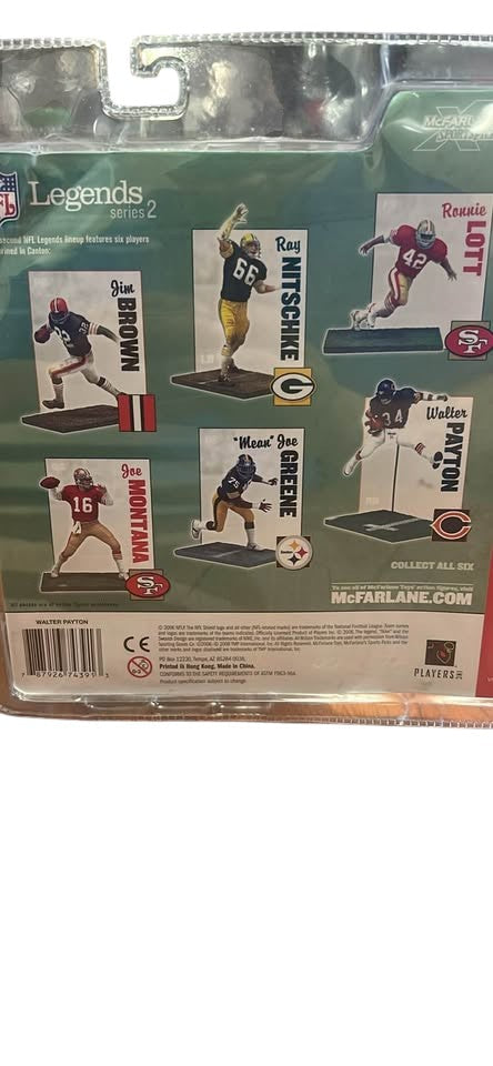 McFarlane Toys NFL Legends Series 2 Walter Payton action figure