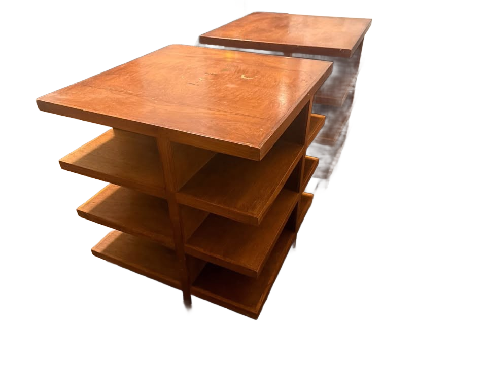 Mid century modern end tables
