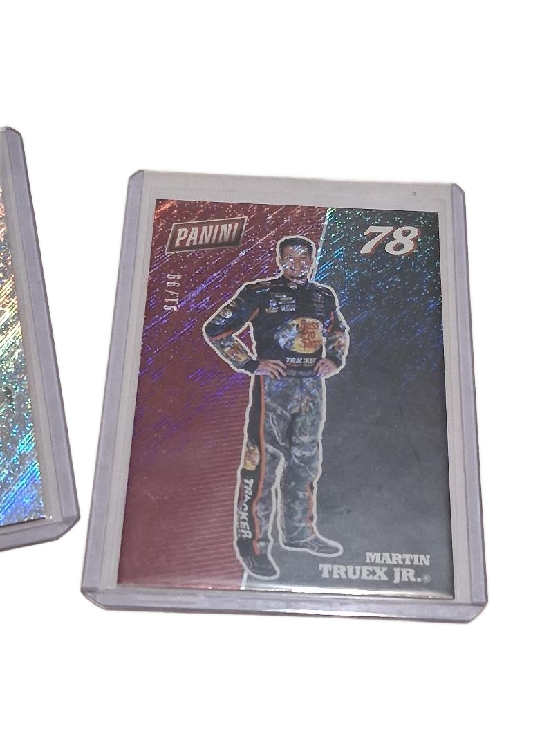 Richard Petty and Martin Truex Jr.