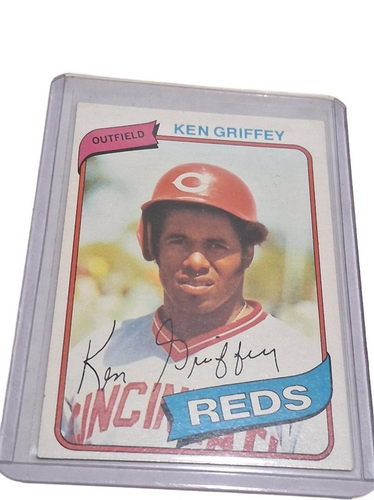 1980 Topps Ken Griffey Sr Cincinnati Reds #550
