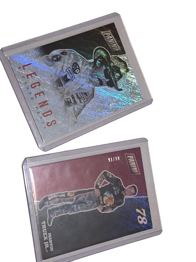 Richard Petty and Martin Truex Jr.