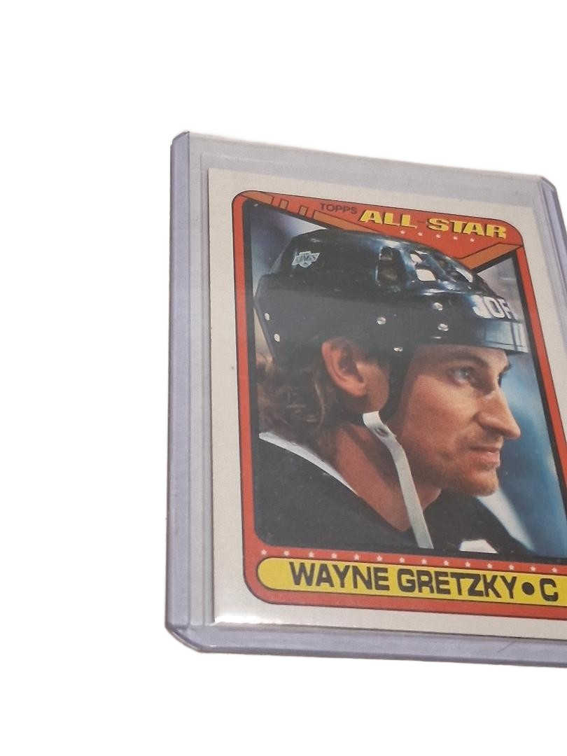 1990 O-Pee-Chee Wayne Gretzky All-Star ice hockey card #199
