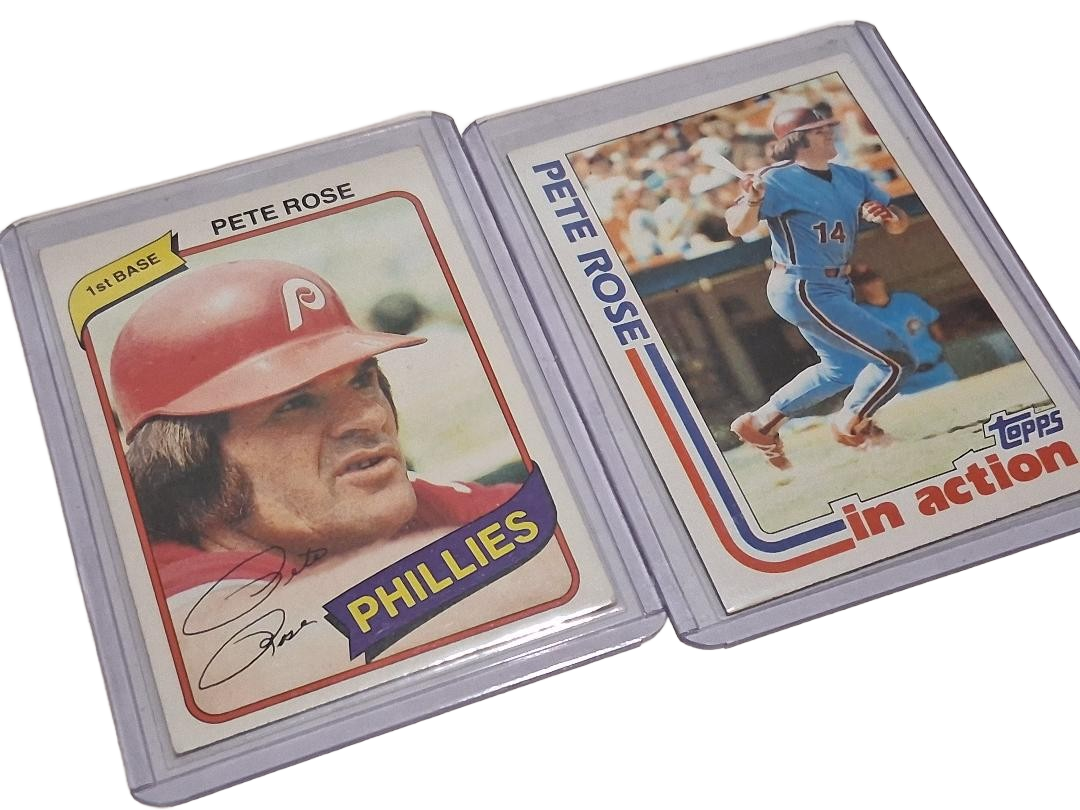 Pete Rose Lot of 2