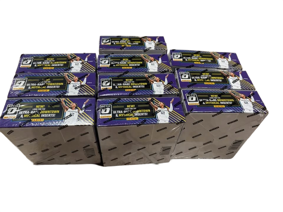 2025 Donruss Optic Basketball Retail Boxes - Lot of 10, all sealed